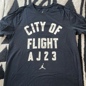 JORDAN Size Large T-Shirt Black
